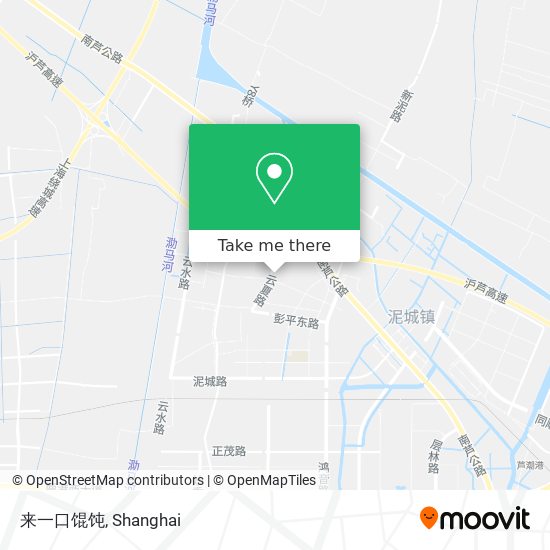 来一口馄饨 map