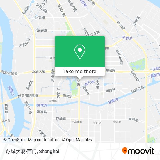 彭城大厦-西门 map