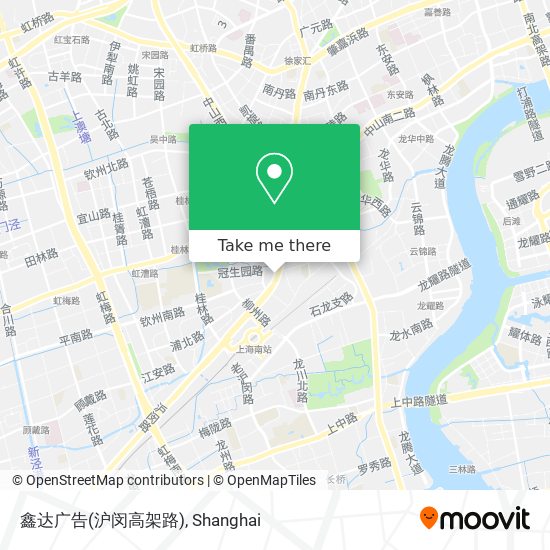 鑫达广告(沪闵高架路) map