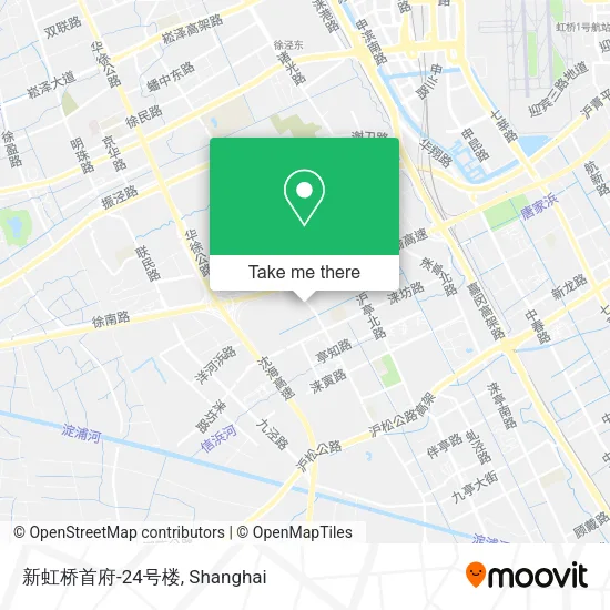 新虹桥首府-24号楼 map
