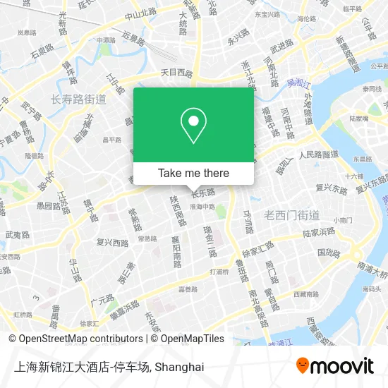 上海新锦江大酒店-停车场 map