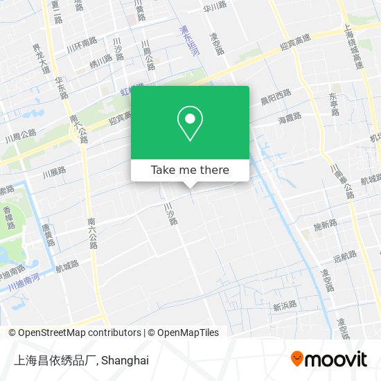 上海昌依绣品厂 map