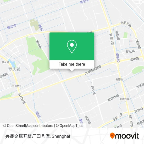 兴晟金属开板厂四号库 map