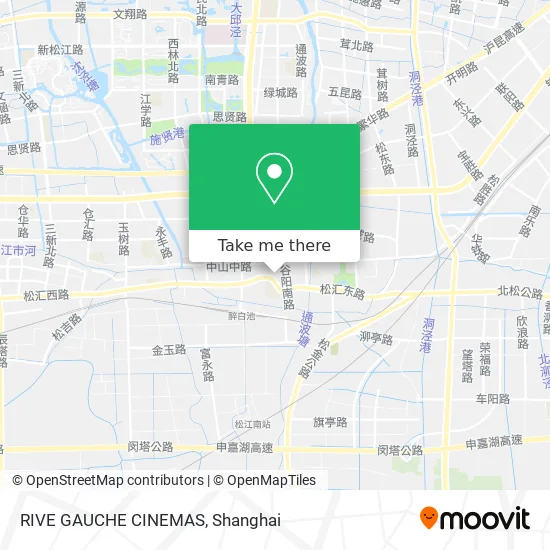 RIVE GAUCHE CINEMAS map