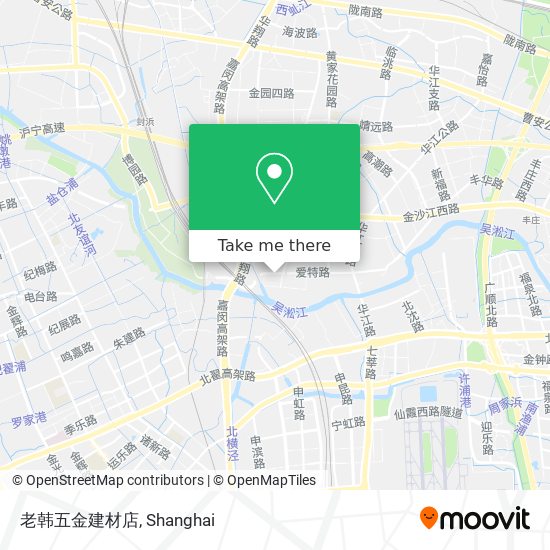 老韩五金建材店 map