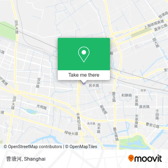 曹塘河 map