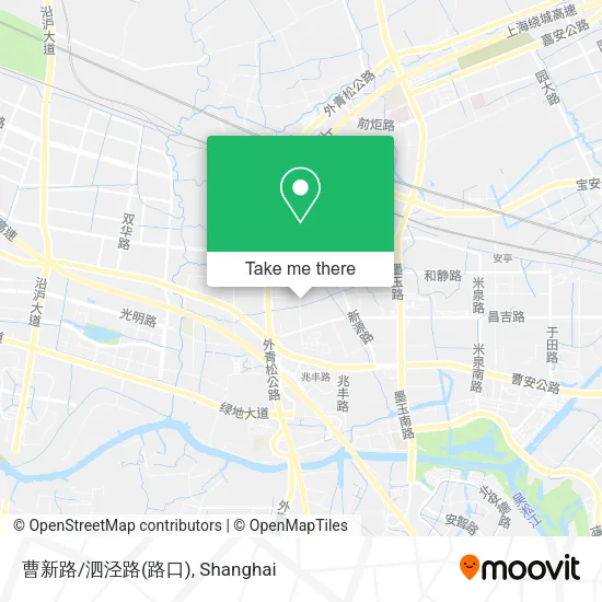 曹新路/泗泾路(路口) map