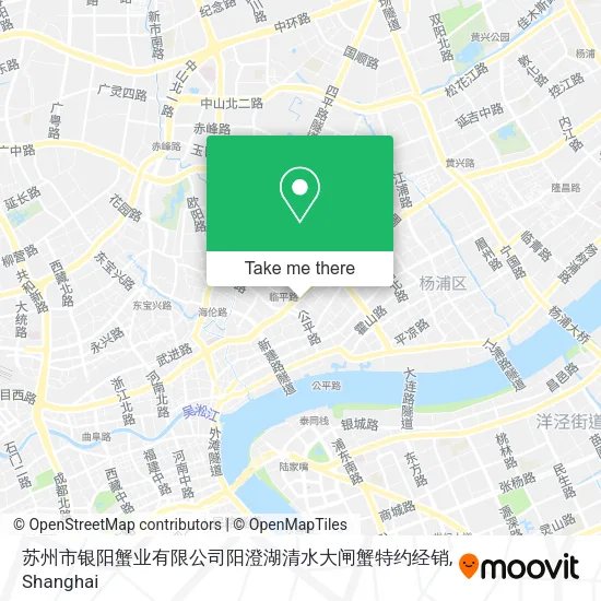 苏州市银阳蟹业有限公司阳澄湖清水大闸蟹特约经销 map