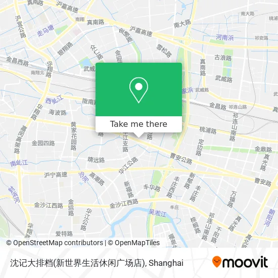 沈记大排档(新世界生活休闲广场店) map