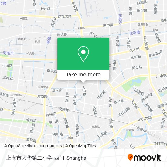 上海市大华第二小学-西门 map