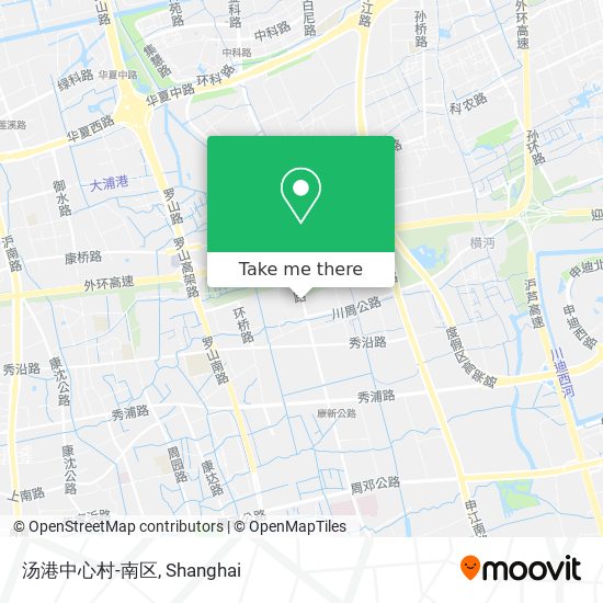 汤港中心村-南区 map