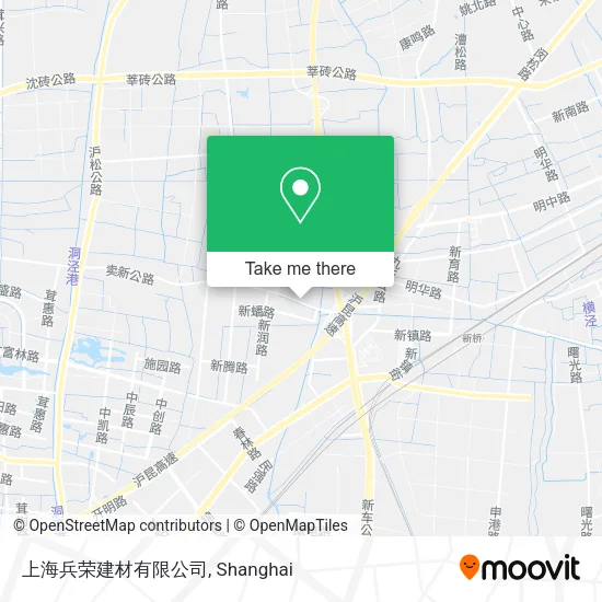 上海兵荣建材有限公司 map
