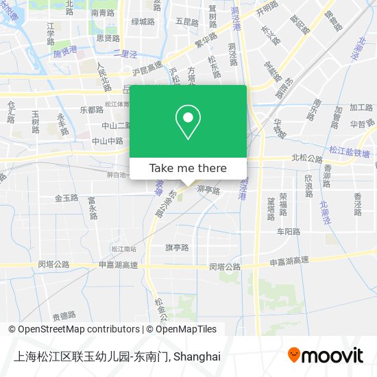 上海松江区联玉幼儿园-东南门 map