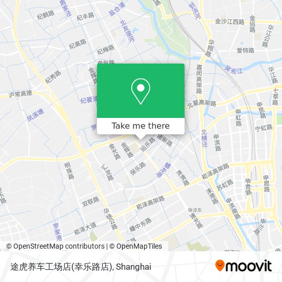 途虎养车工场店(幸乐路店) map