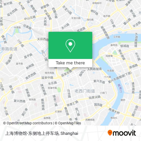 上海博物馆-东侧地上停车场 map