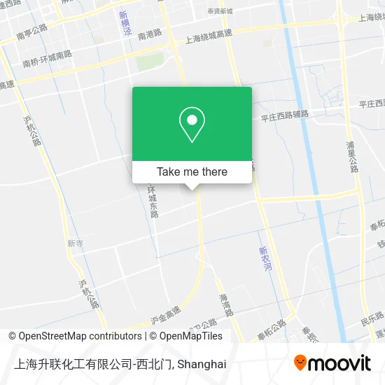 上海升联化工有限公司-西北门 map
