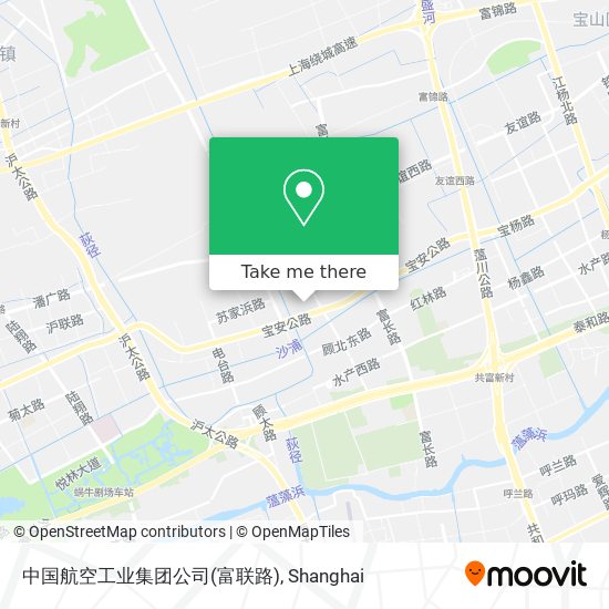 中国航空工业集团公司(富联路) map