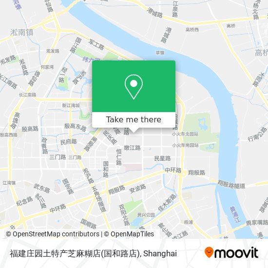 福建庄园土特产芝麻糊店(国和路店) map