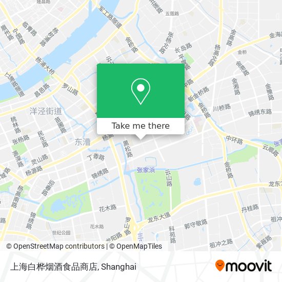 上海白桦烟酒食品商店 map