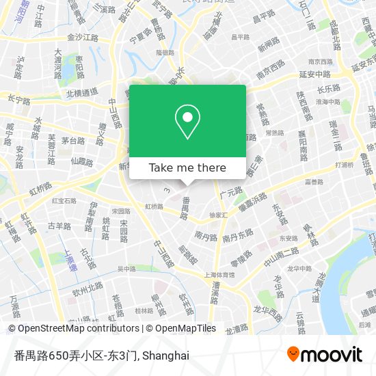 番禺路650弄小区-东3门 map