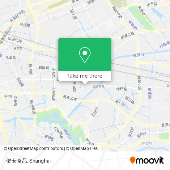 健安食品 map