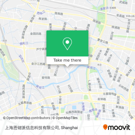 上海恩锶派信息科技有限公司 map