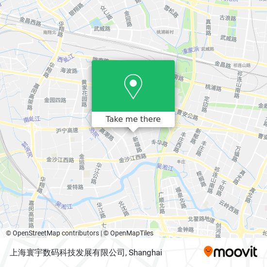 上海寰宇数码科技发展有限公司 map