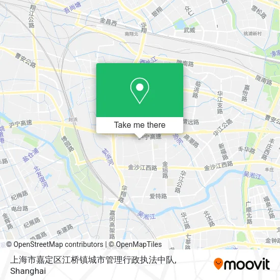 上海市嘉定区江桥镇城市管理行政执法中队 map