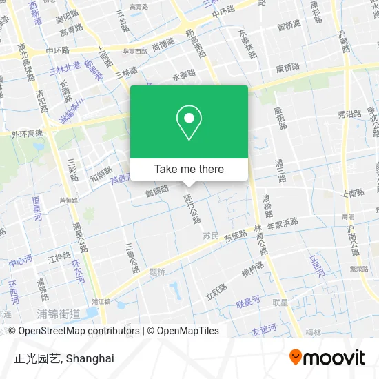 正光园艺 map