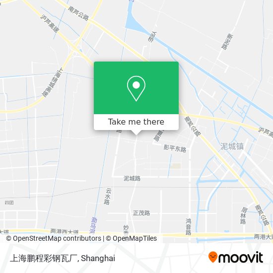 上海鹏程彩钢瓦厂 map
