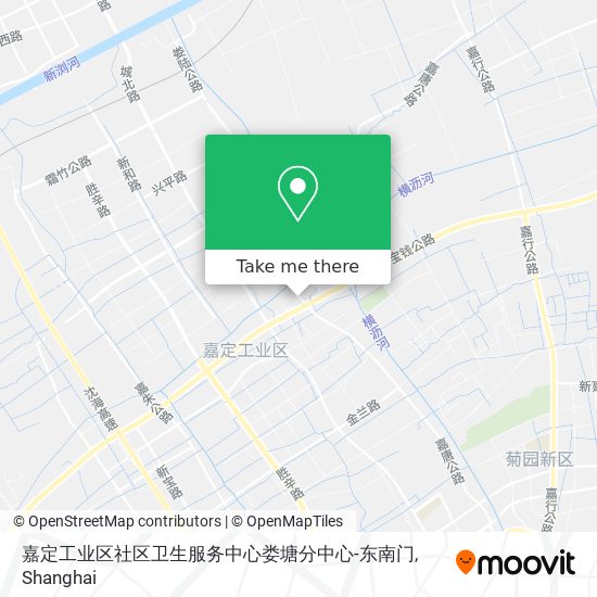 嘉定工业区社区卫生服务中心娄塘分中心-东南门 map