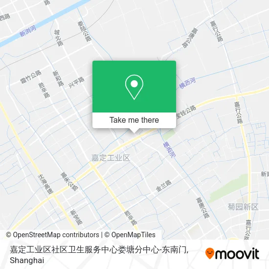 嘉定工业区社区卫生服务中心娄塘分中心-东南门 map