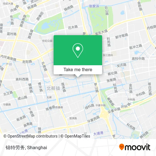 锦特劳务 map