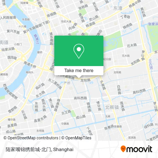 陆家嘴锦绣前城-北门 map