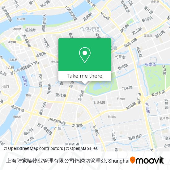 上海陆家嘴物业管理有限公司锦绣坊管理处 map