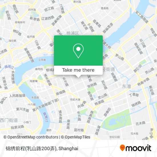 锦绣前程(乳山路200弄) map