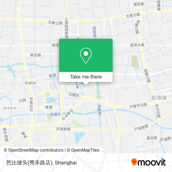 芭比馒头(秀禾路店) map