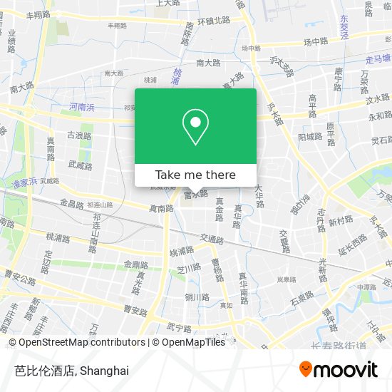 芭比伦酒店 map