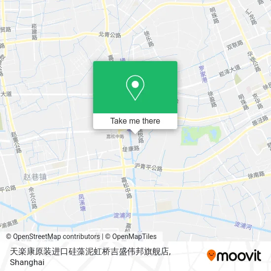 天楽康原装进口硅藻泥虹桥吉盛伟邦旗舰店 map