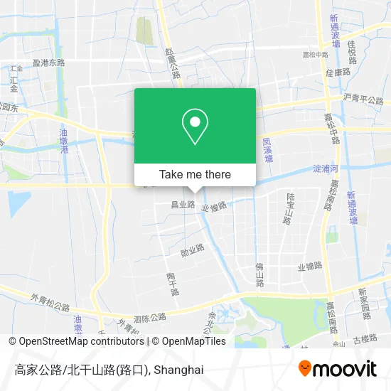 高家公路/北干山路(路口) map