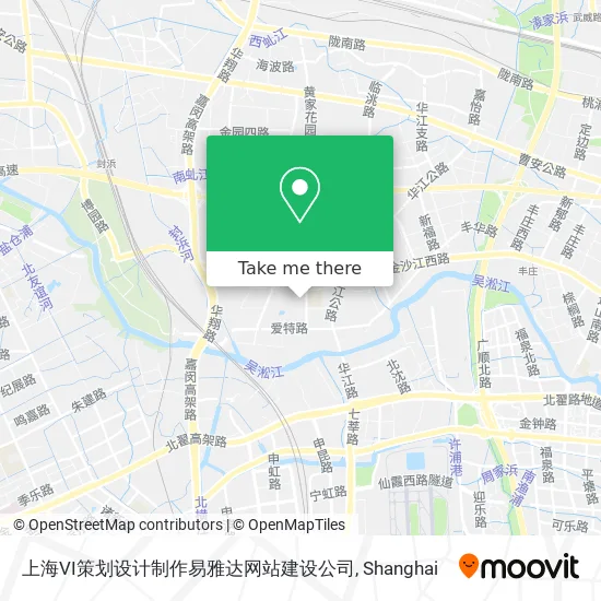 上海VI策划设计制作易雅达网站建设公司 map
