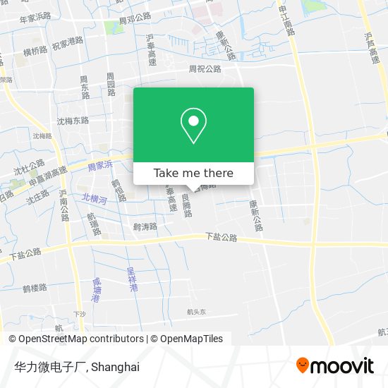 华力微电子厂 map