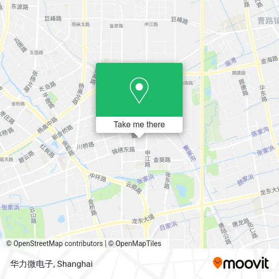 华力微电子 map