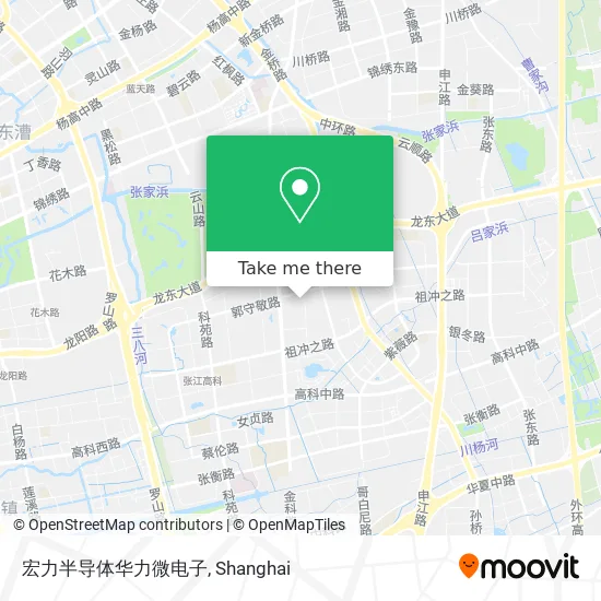 宏力半导体华力微电子 map