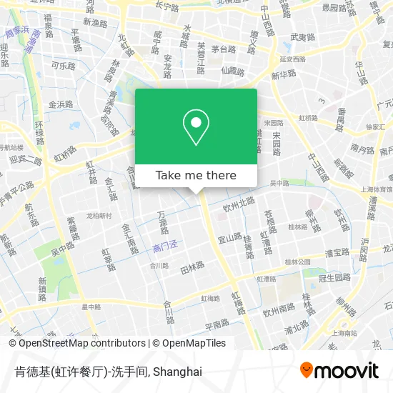 肯德基(虹许餐厅)-洗手间 map