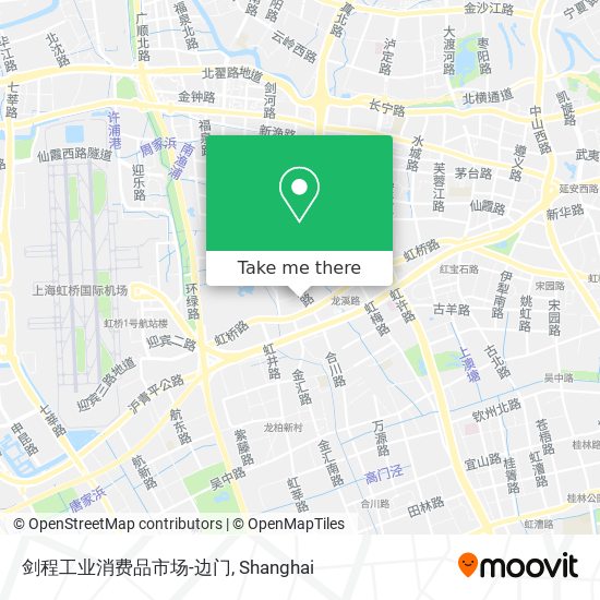 剑程工业消费品市场-边门 map