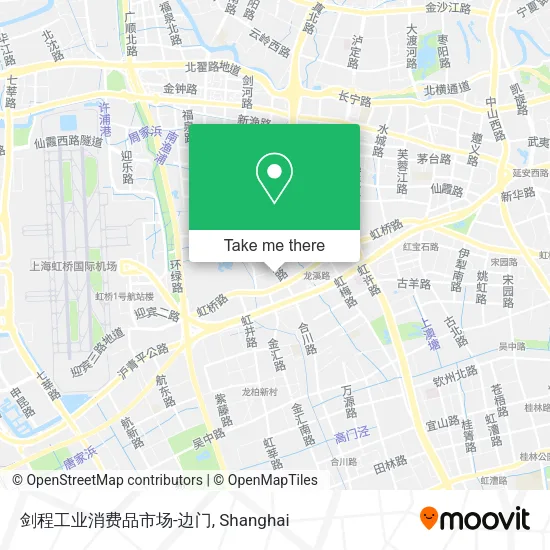 剑程工业消费品市场-边门 map