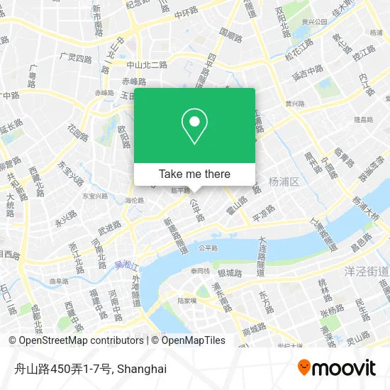 舟山路450弄1-7号 map