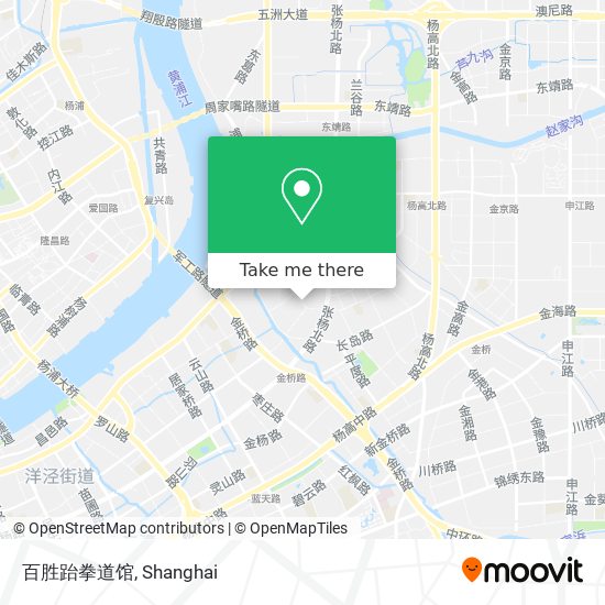 百胜跆拳道馆 map
