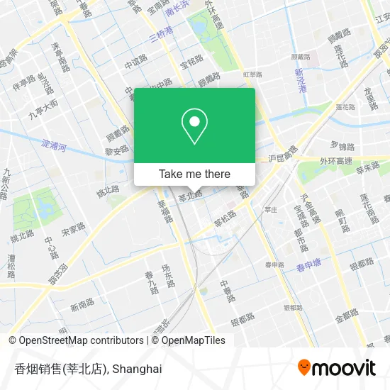 香烟销售(莘北店) map